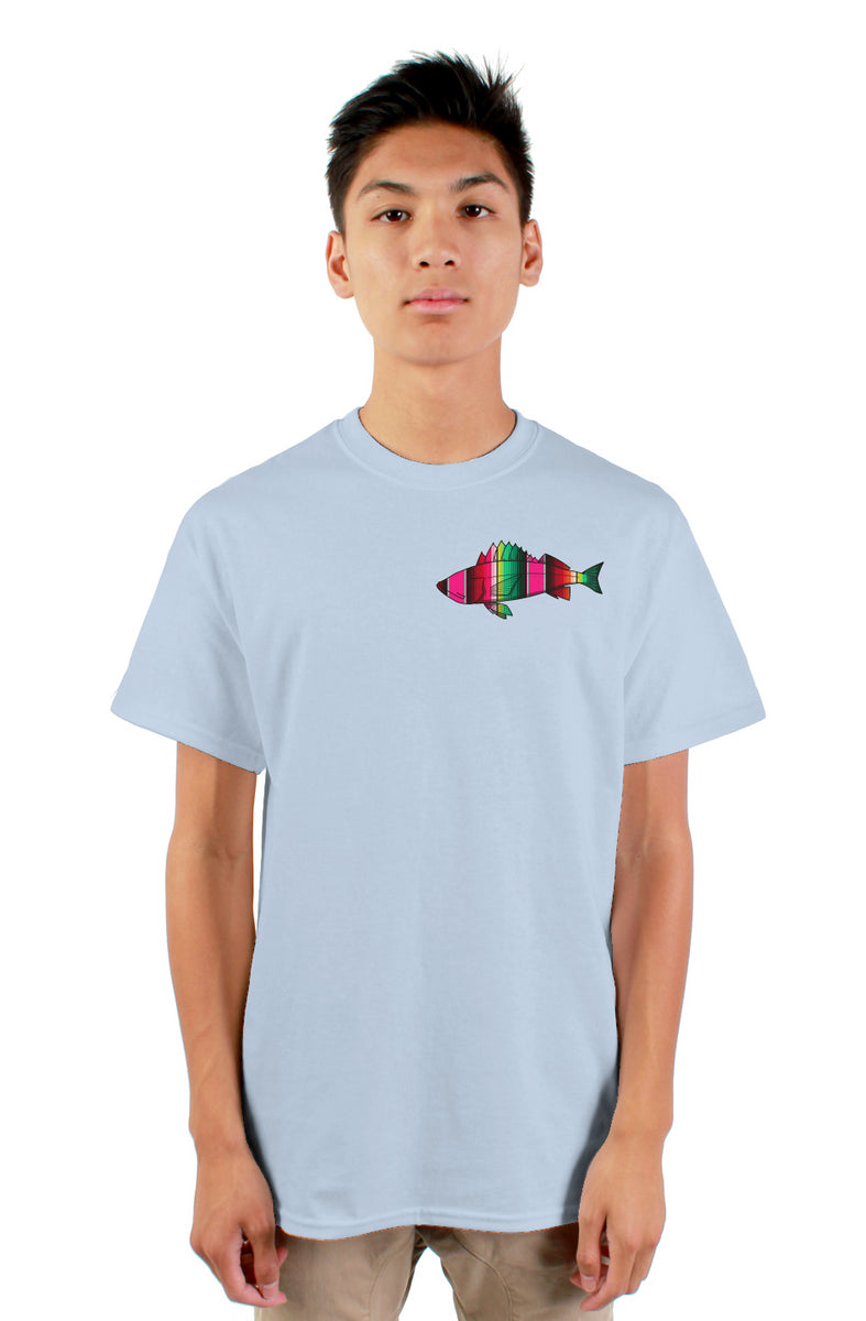 Mexican Rockfish Mens T shirt light blue – Demi Cod