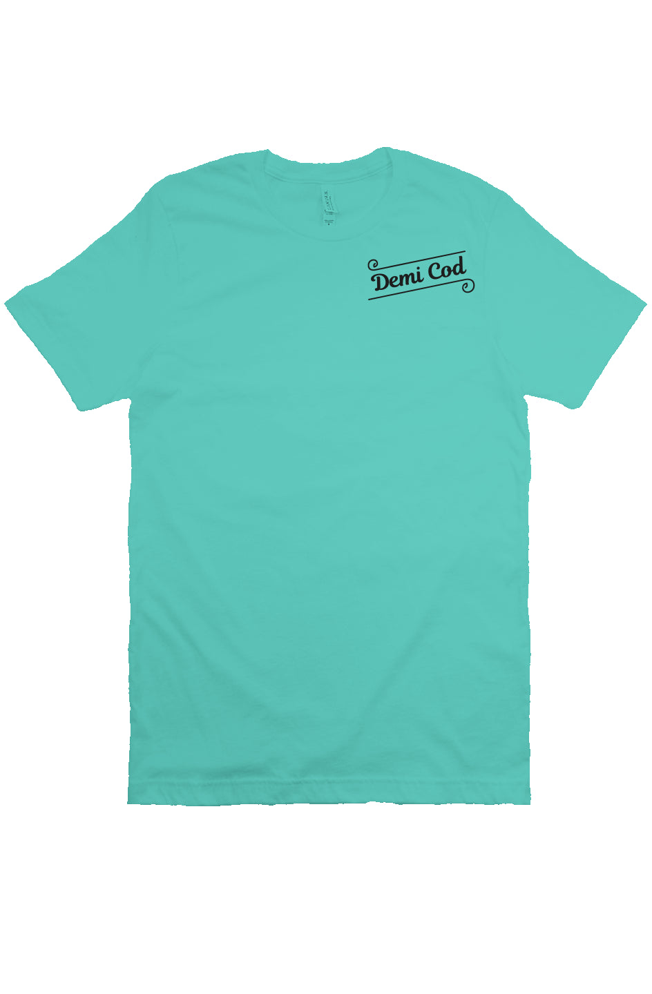 Pescardo Bella Canvas T Shirt mens teal