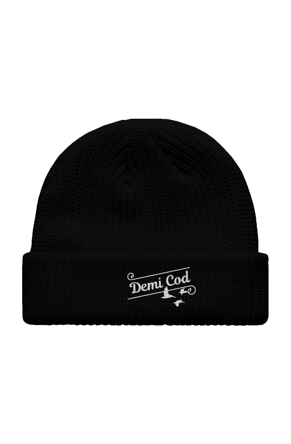 Fisherman Beanie Black