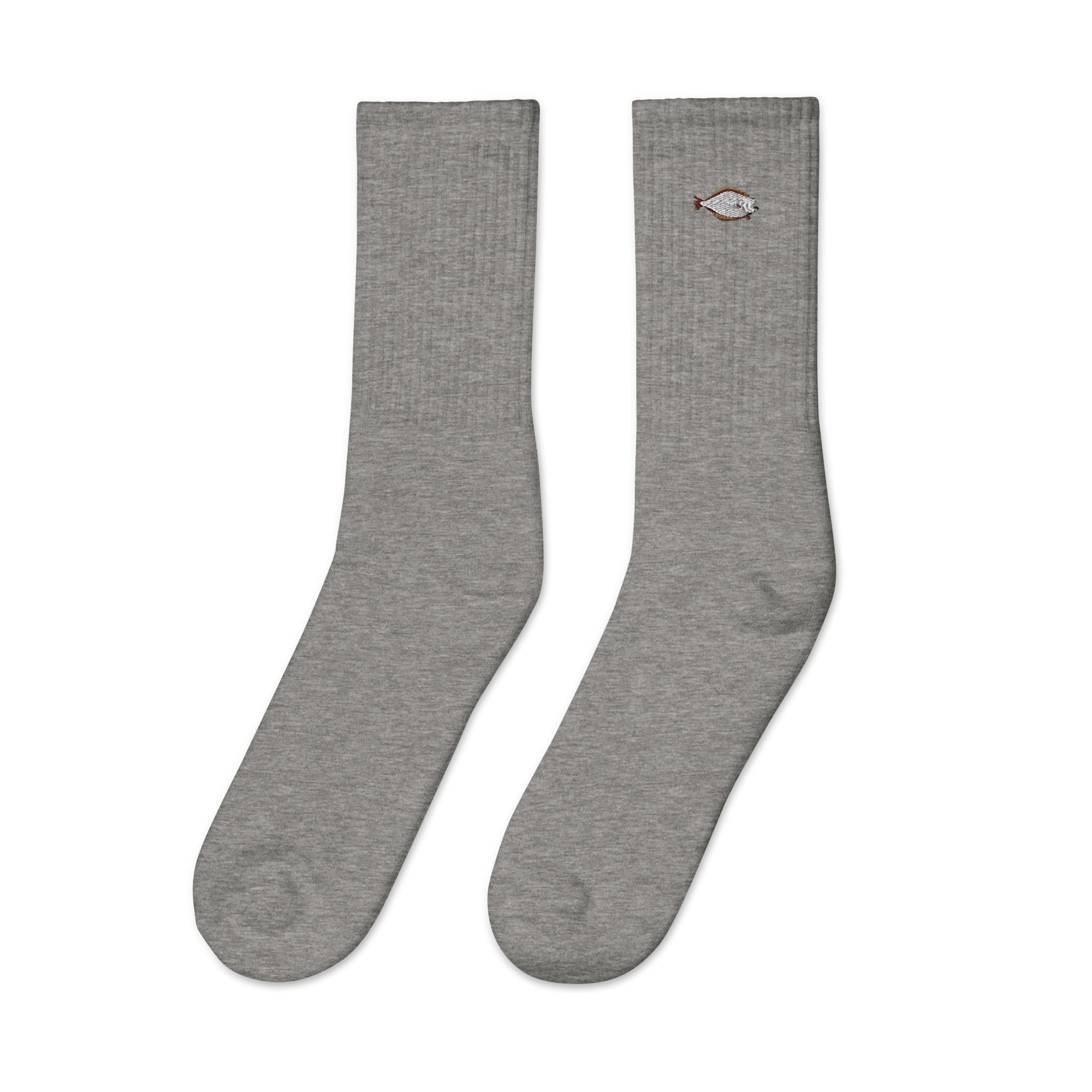 Halibut Embroidered socks